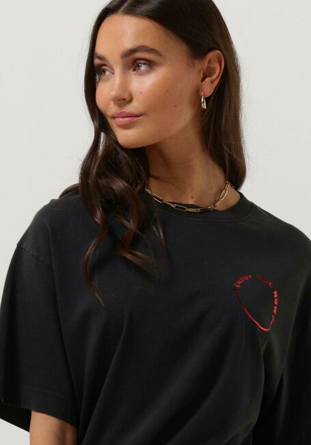 Graue CATWALK JUNKIE T-shirt TS ENJOY - large