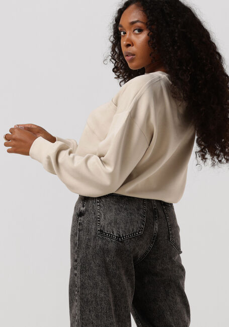 Beige MSCH COPENHAGEN Sweatshirt BIANNA IMA Q SWEATSHIRT - large