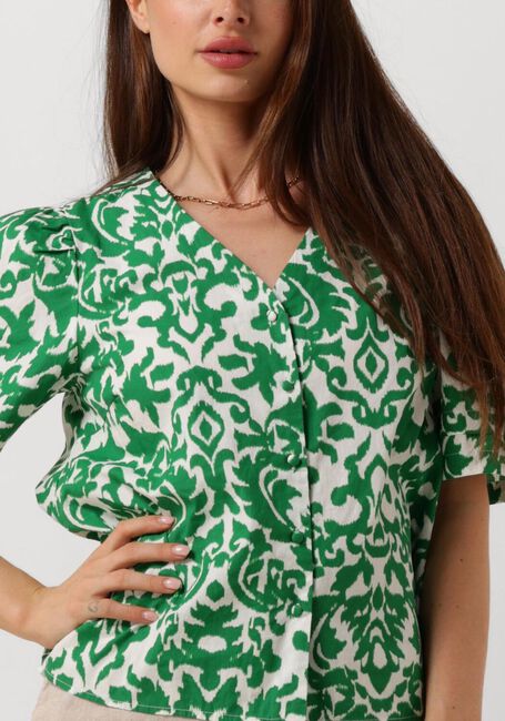 Grüne Y.A.S. Top YASGREENA 2/4 SHIRT - large