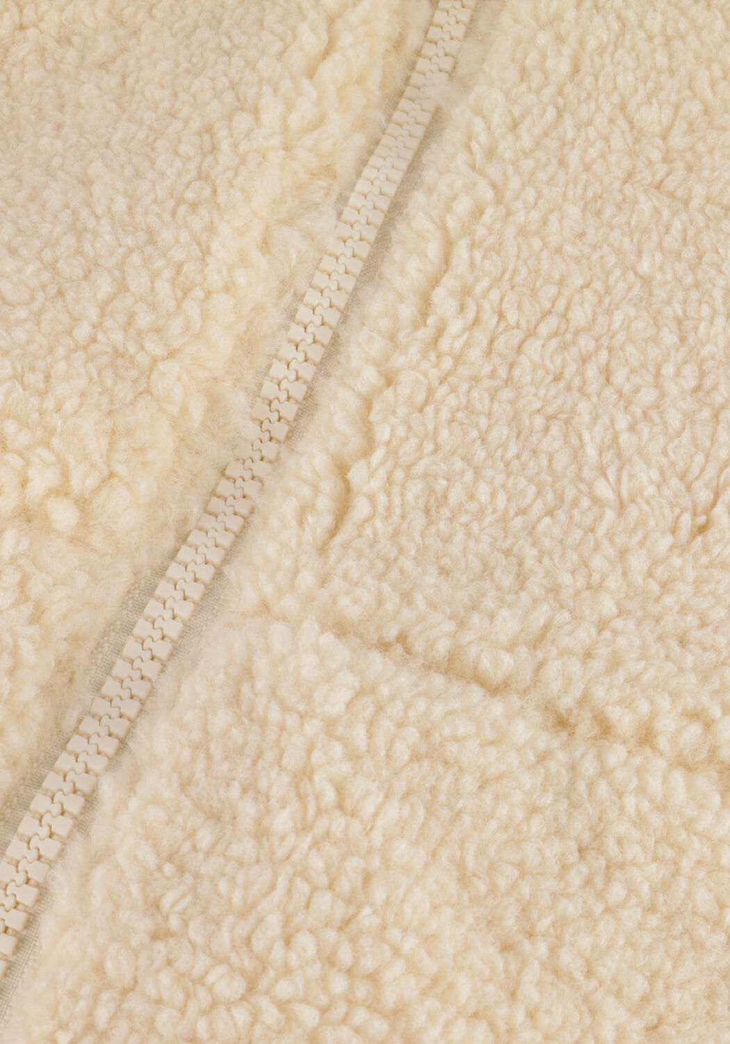 Nicht-gerade weiss MINIMUM Teddy-Jacke BAVORY 9024 - large