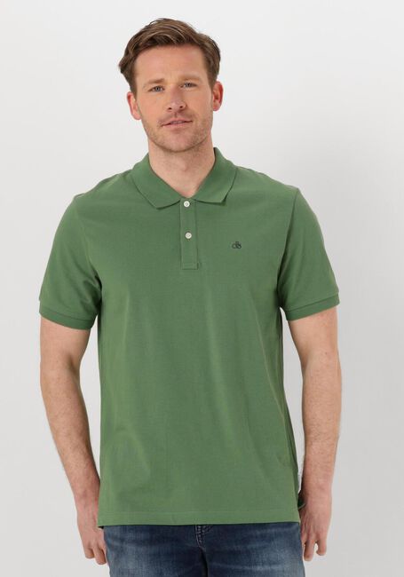 Grüne SCOTCH & SODA Polo-Shirt LOGO PIQUE POLO - large