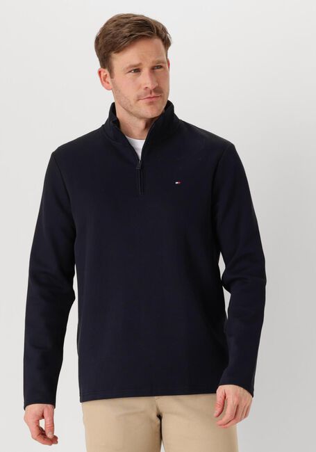 Dunkelblau TOMMY HILFIGER Pullover TECH 1/4 ZIP - large