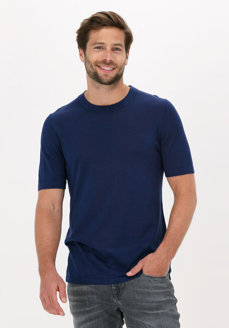 Dunkelblau DRYKORN T-shirt VALENTIN 420071 - large