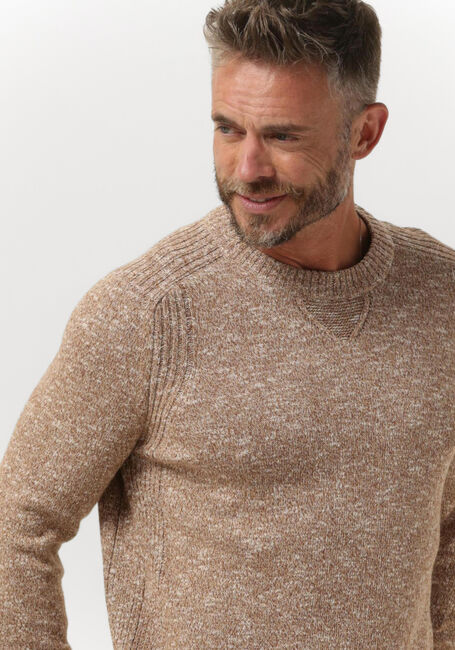 Grüne CAST IRON Pullover R-NECK REGULAR FIT COTTON MOULINE SLUB - large