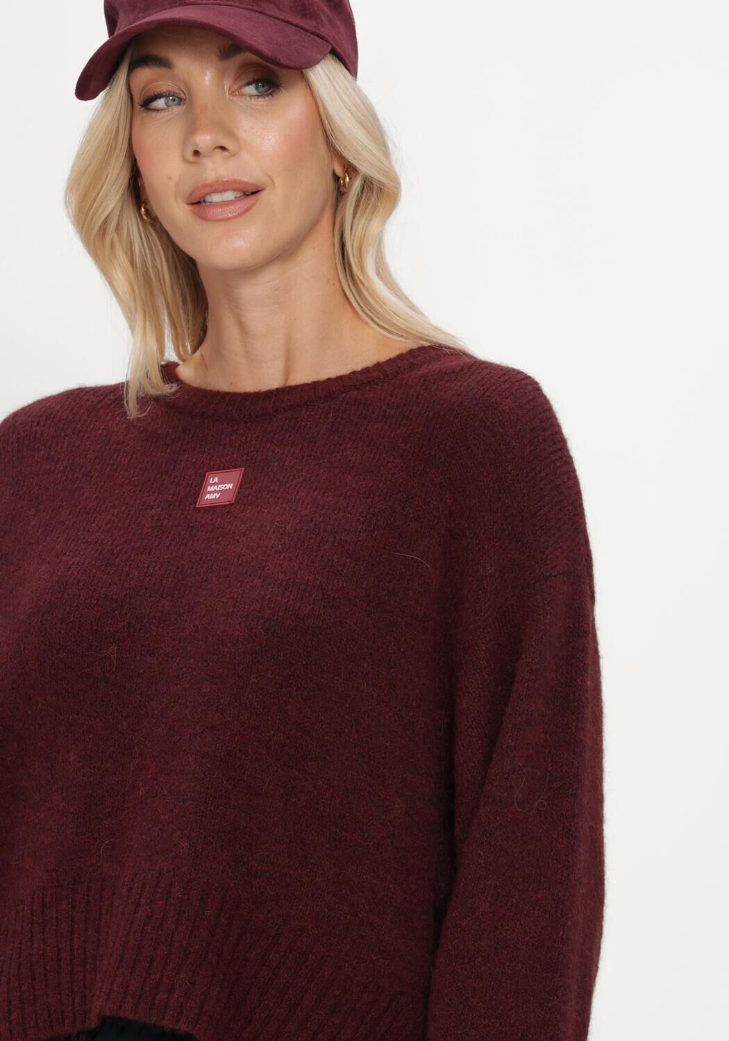 Bordeaux AMERICAN VINTAGE Pullover EAST - large