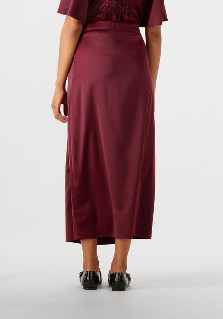 Bordeaux CO'COUTURE Midirock ADNACC SATEEN SKIRT - large