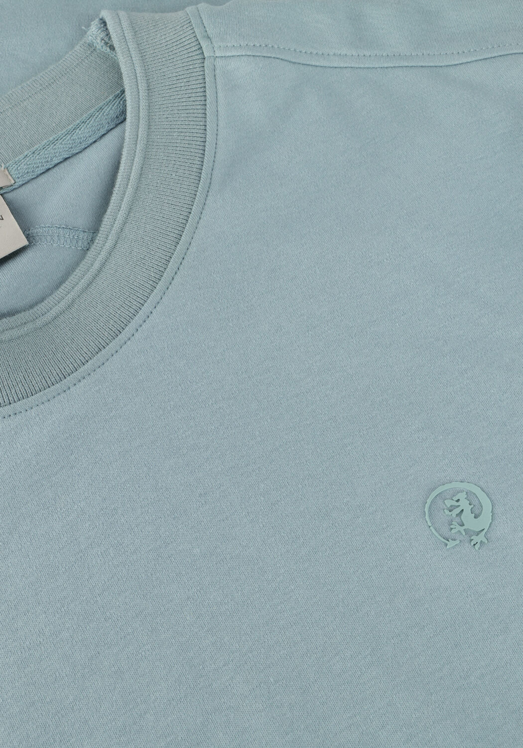 Blaue CAST IRON T-shirt SHORT SLEEVE R-NECK REGULAR FIT INTERLOCK - large