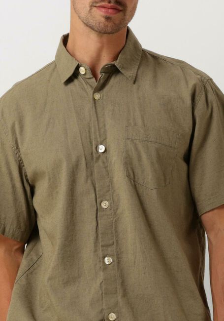 Grüne FORÉT Casual-Oberhemd SERENE LINEN SS SHIRT - large