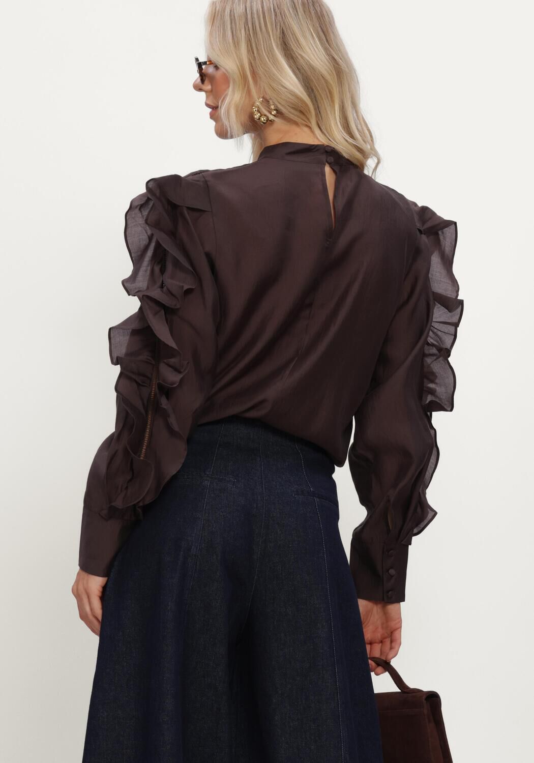 Braune COPENHAGEN MUSE Blusen CMMOLLY-BLOUSE - large