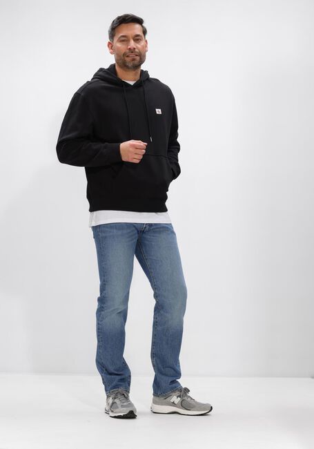 Schwarze CALVIN KLEIN Sweatshirt LS 350TERRY EY WHSL BADGE HOODIE - large