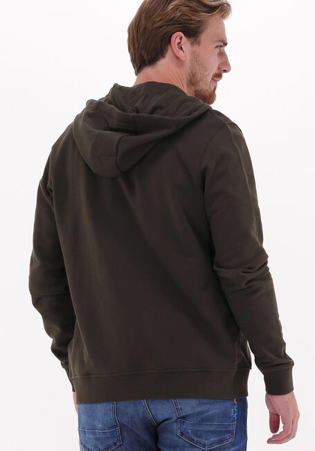 Olive LYLE & SCOTT Strickjacke ZIP TROUGH HOODIE - large
