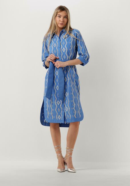 Blaue SUNCOO Minikleid CLEA - large