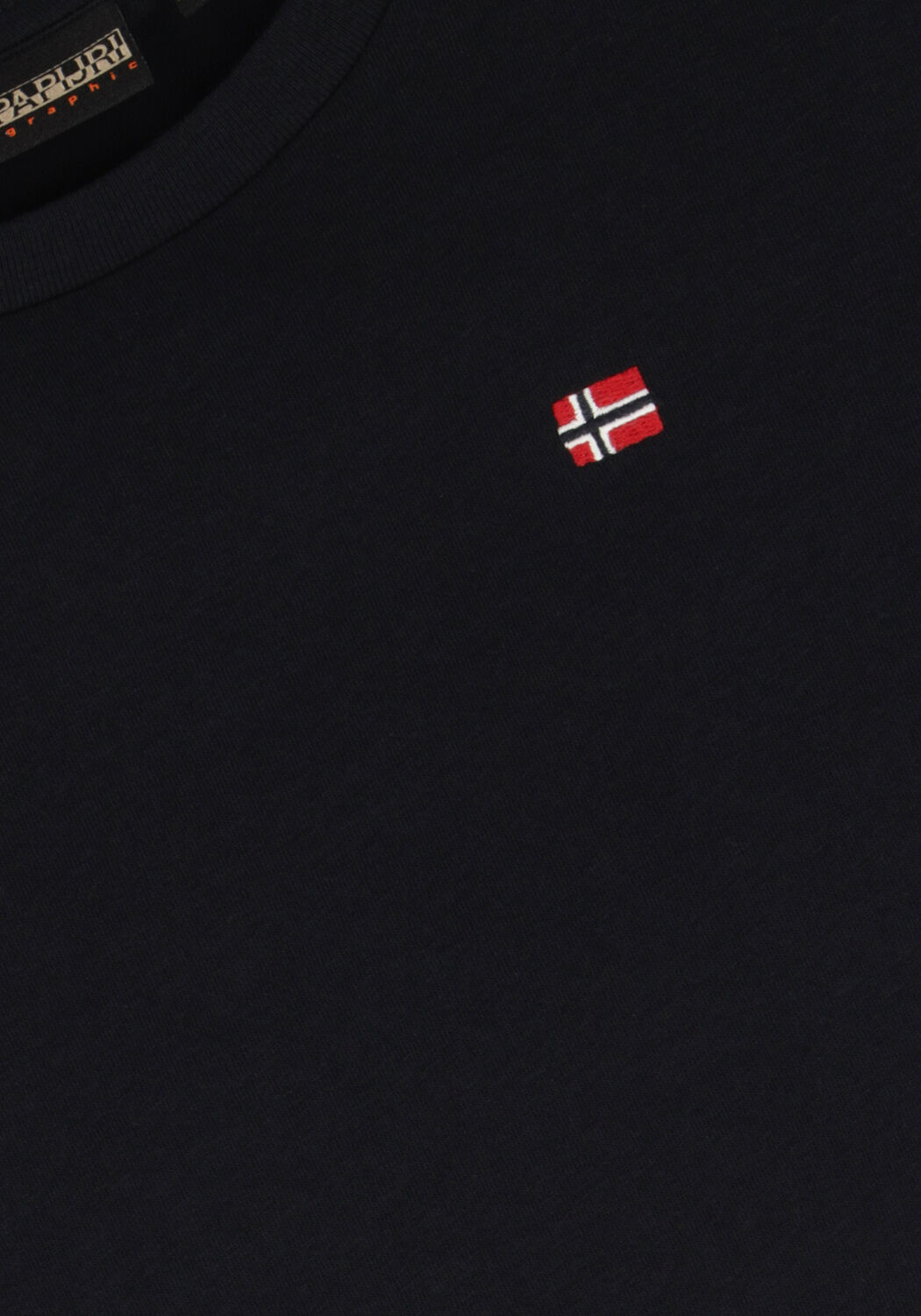 Schwarze NAPAPIJRI T-shirt K SALIS SS 2 - large