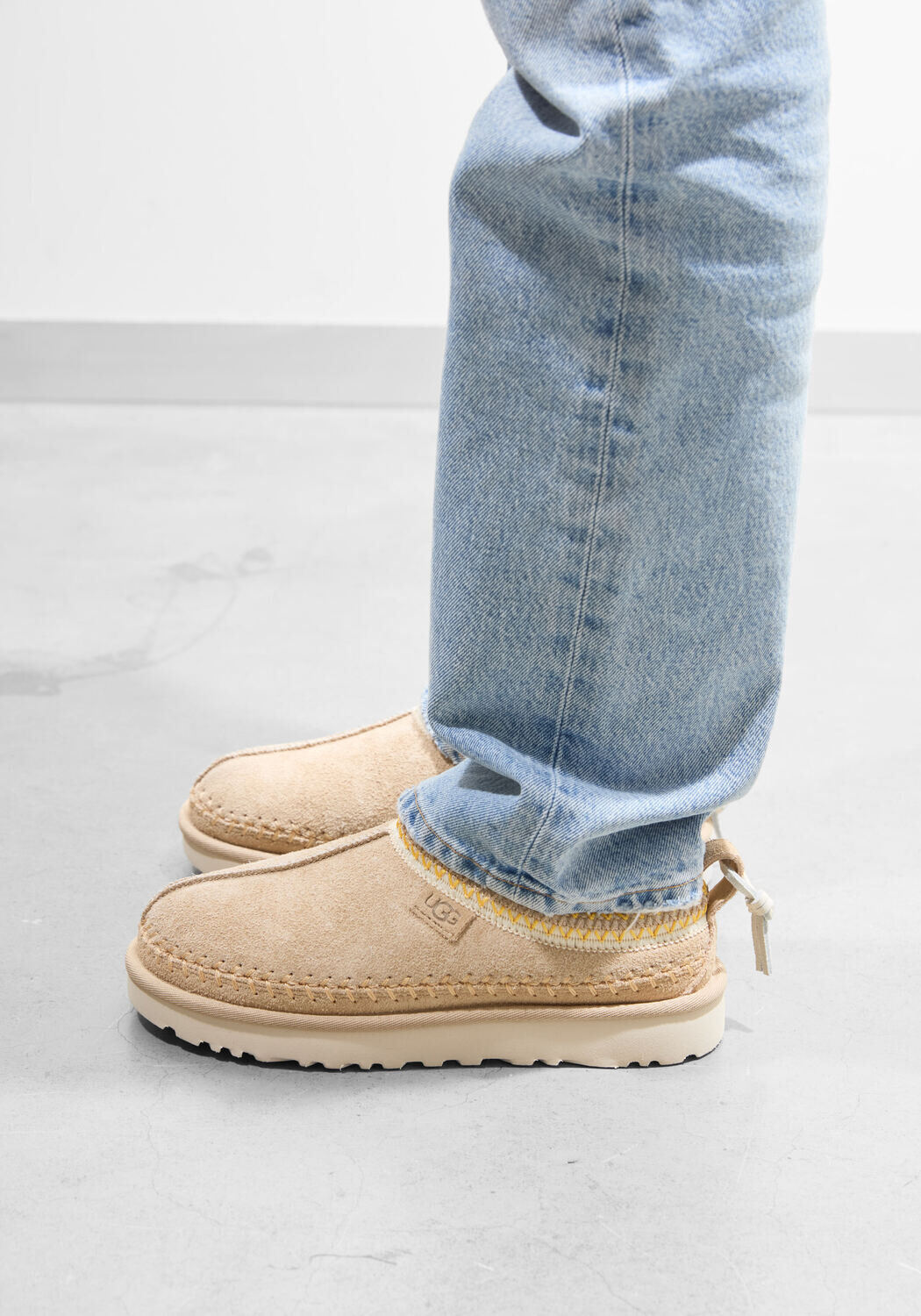 Beige UGG Slipper W TASMAN BIARRITZ - medium