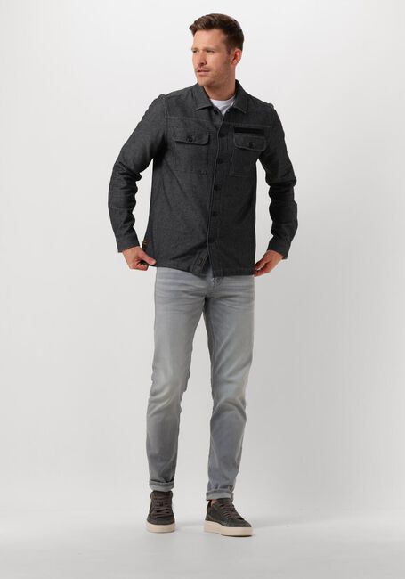 Schwarze PME LEGEND Hemden LONG SLEEVE SHIRT CTN 2TONE FLANNEL TWILL - large