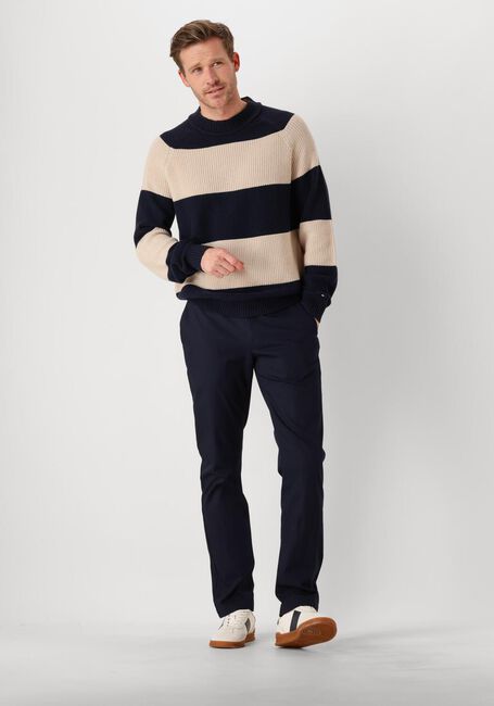 Beige TOMMY HILFIGER Pullover DC PREP RUGBY CNECK - large