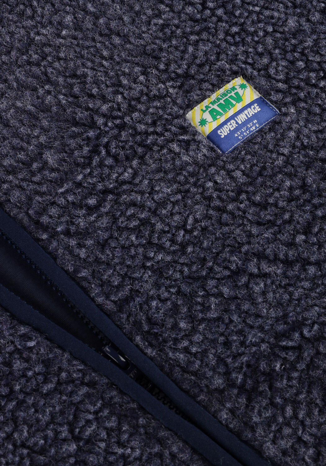 Dunkelblau AMERICAN VINTAGE Strickjacke HOKTOWN ZIP - large