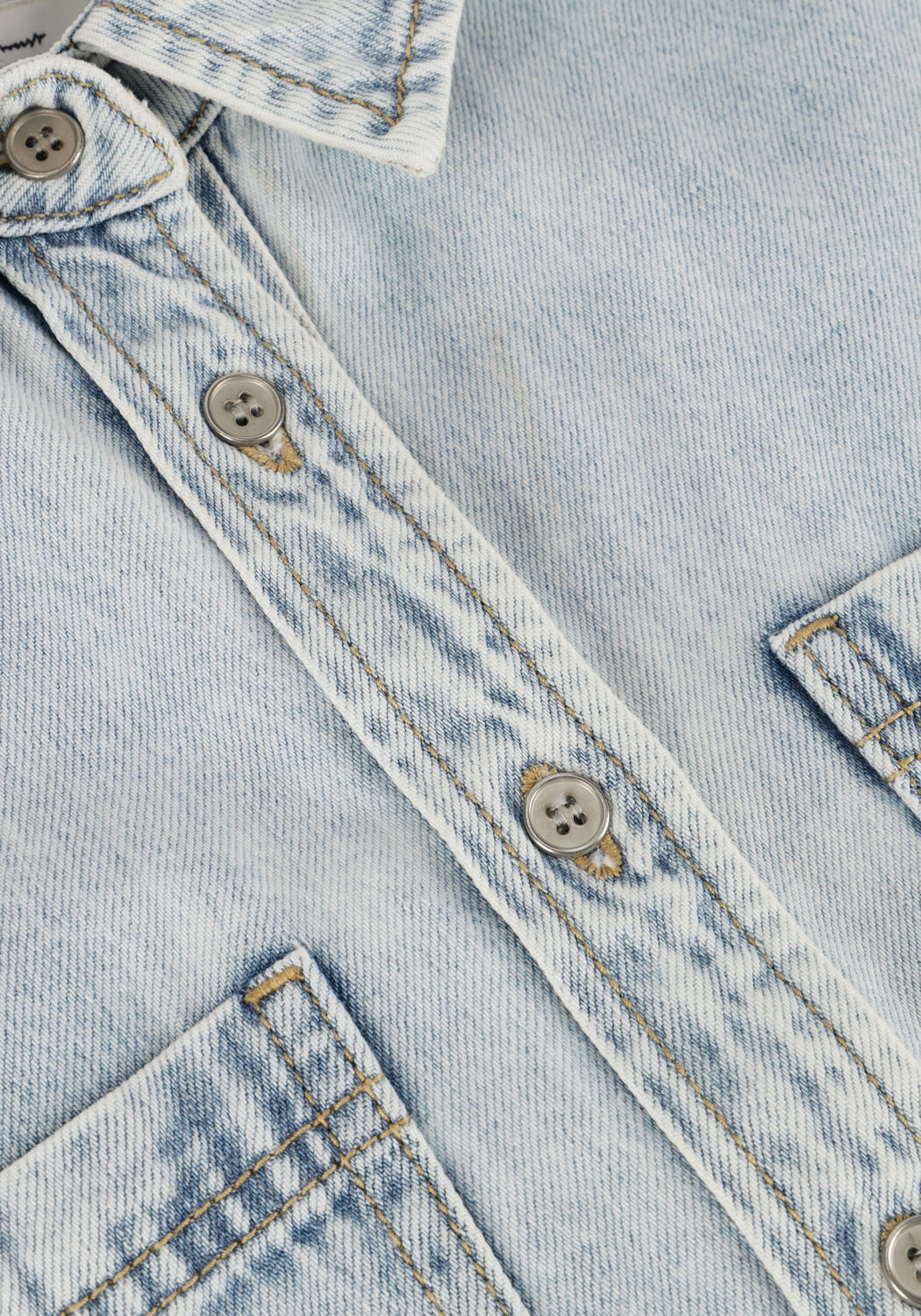 Hellblau CIRCLE OF TRUST Blusen MAE DENIM BLOUSE - large