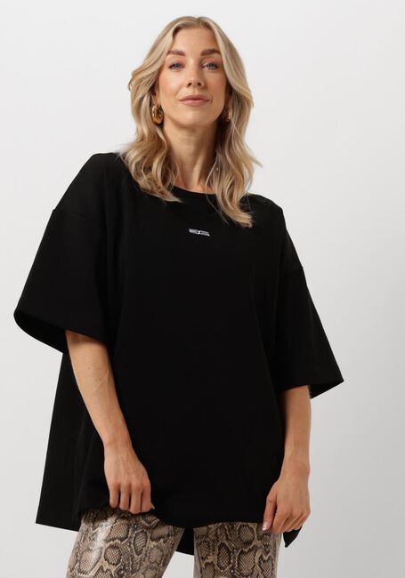 Schwarze GESTUZ T-shirt IMINAGZ OZ TEE - large