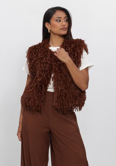 Braune NUKUS Gilet MILA GILET FEATHER - large