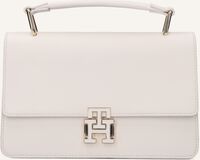 Weiße TOMMY HILFIGER Umhängetasche PUSHLOCK M CROSSOVER Weiße TOMMY HILFIGER Umhängetasche PUSHLOCK M CROSSOVER - medium