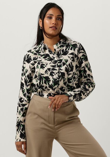 Grüne ANOTHER LABEL Blusen DREISER LEAF SHIRT - large