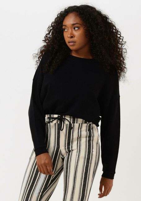 Schwarze 10DAYS Pullover ROUND NECK SWEATER - large