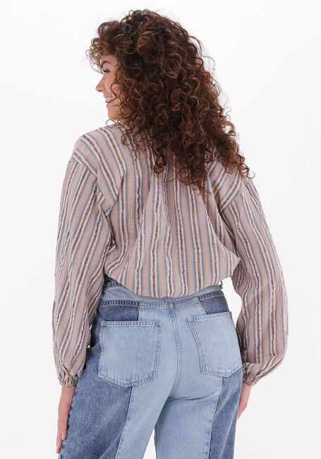Hellblau CO'COUTURE Blusen CELINA SITA STRIPE SHIRT - large