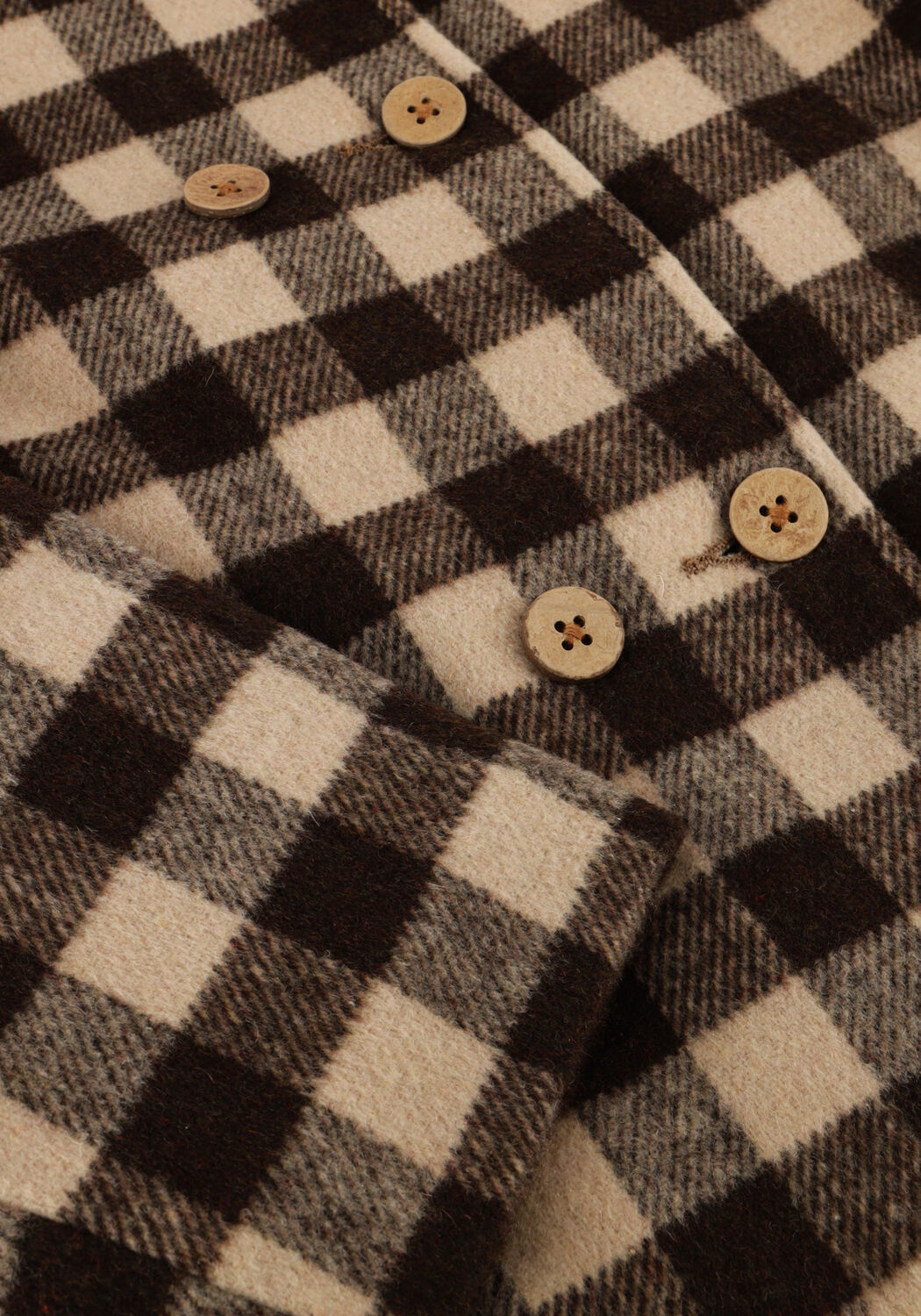 Braune LIL' ATELIER Jack NMFNIMA LOOSE LONG JKT LIL - large