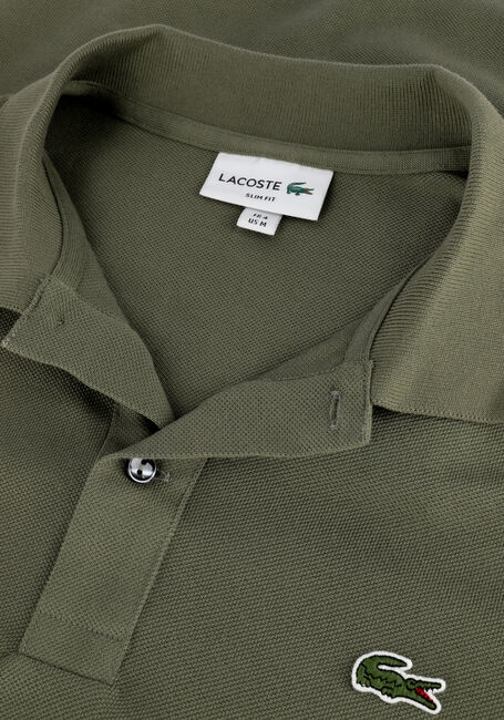 Olive LACOSTE Polo-Shirt 1HP3 MENS S/S POLO 12 - large