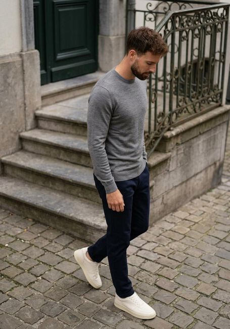 Graue MATINIQUE Pullover MARGRATE - large