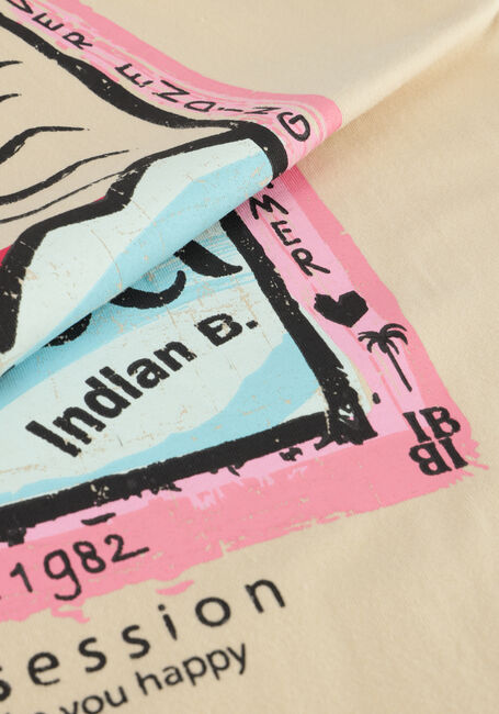 Sand INDIAN BLUE JEANS T-shirt T-SHIRT BACKPRINT - large