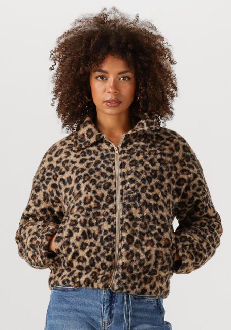 Braune YDENCE Fake-Fur-Jack JACKET RORY - large