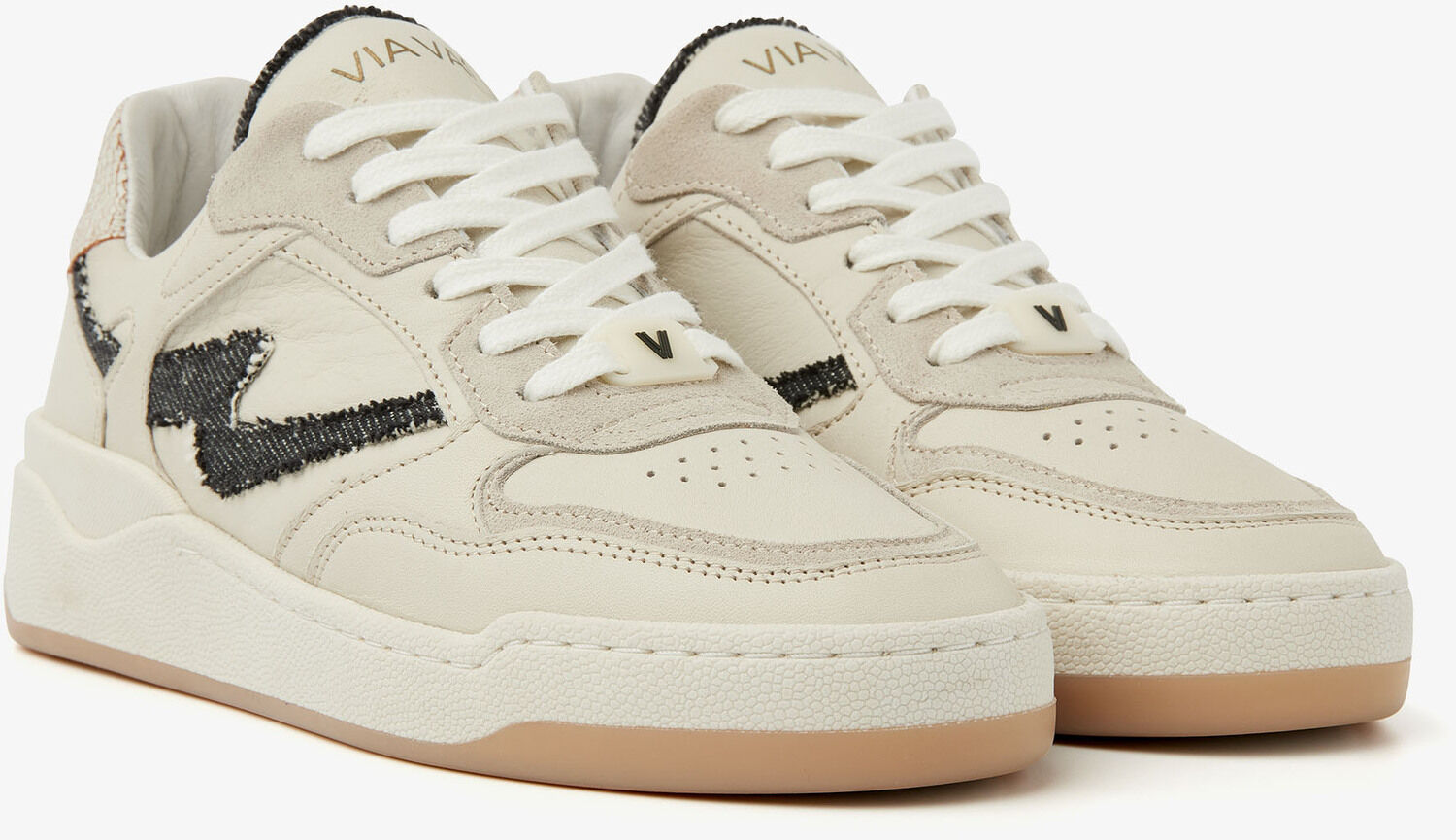 Beige VIA VAI Sneaker Low SAM LEVI - large