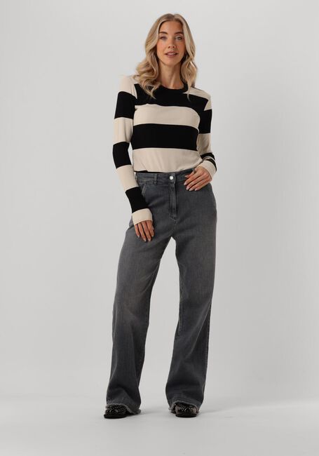 Beige PENN & INK Tops & T-shirts LONGSLEEVE BIG STRIPE - large