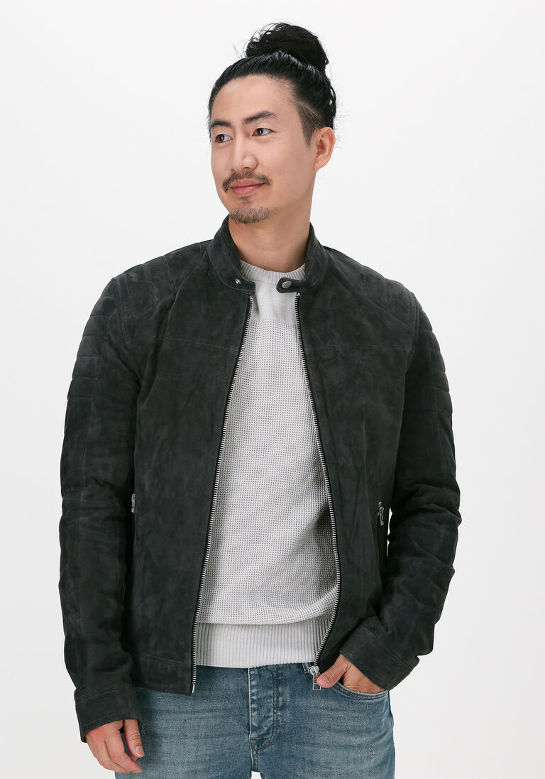 graue goosecraft lederjack gc anytime biker