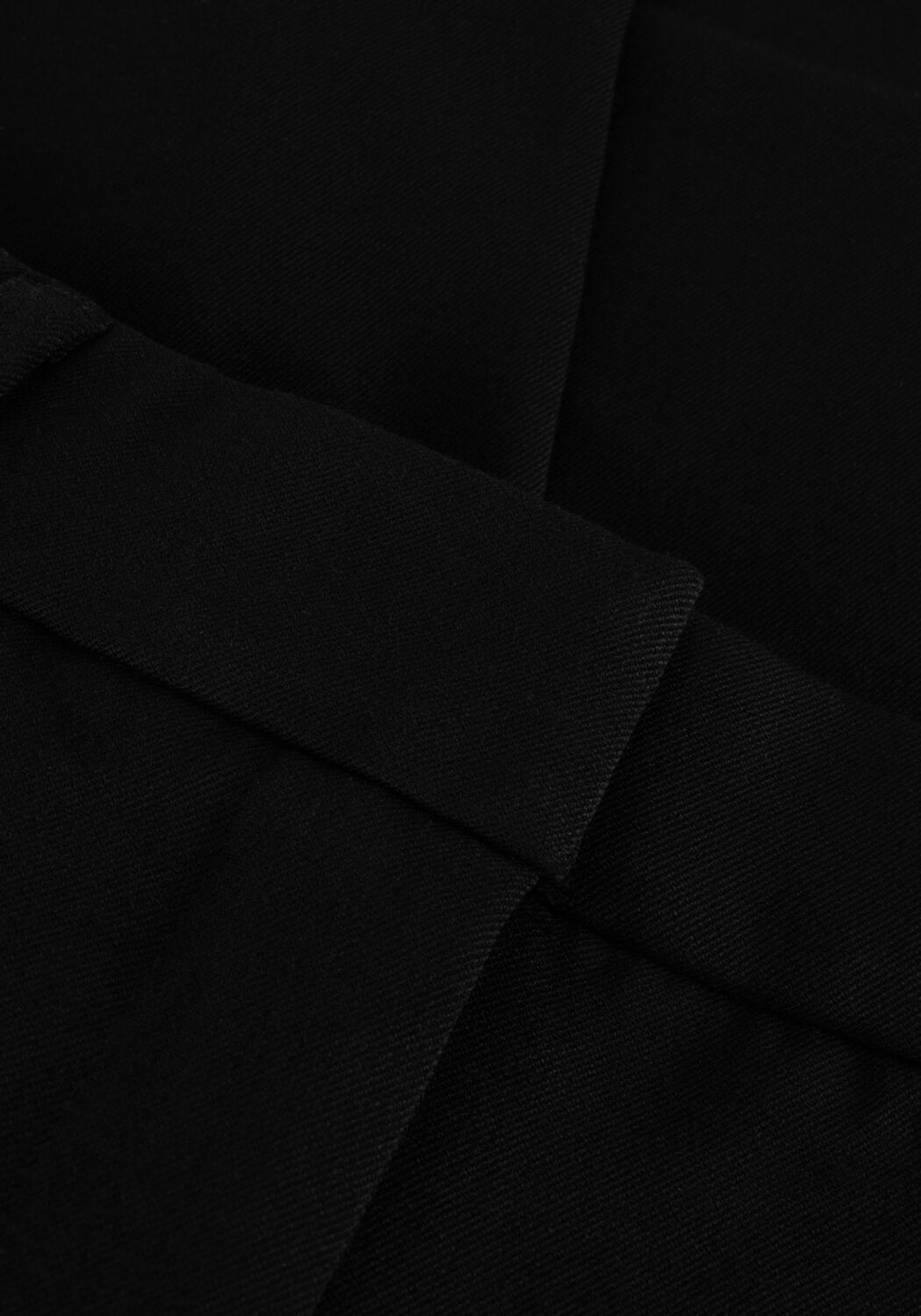 Schwarze MSCH COPENHAGEN Weite Hose MSCHHENRIKA HW PANTS - large