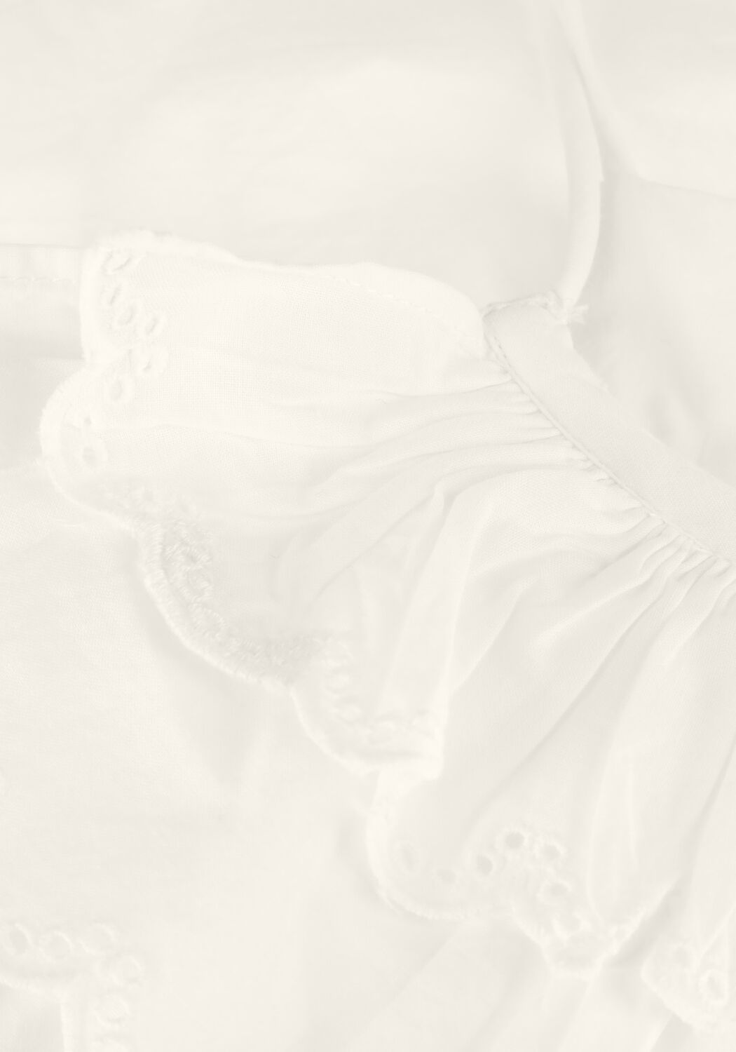 Wei&szlig;e MARMAR COPENHAGEN Top TRILLE FRILL - large