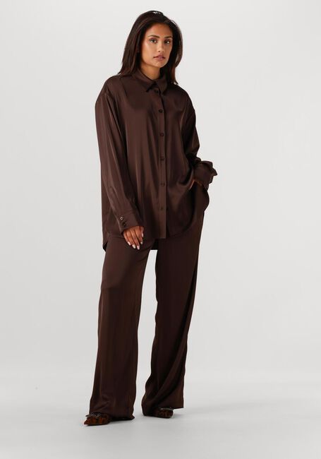 Braune GESTUZ Blusen GZJESSIE SHIRT - large