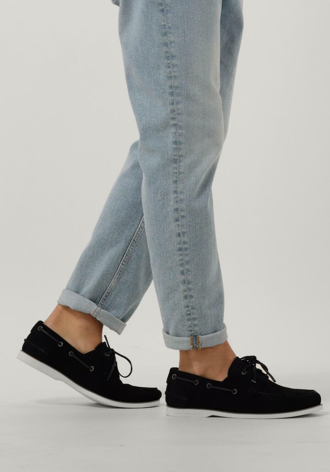 Blaue TOMMY HILFIGER Mokassins TH BOAT SHOE CORE - large