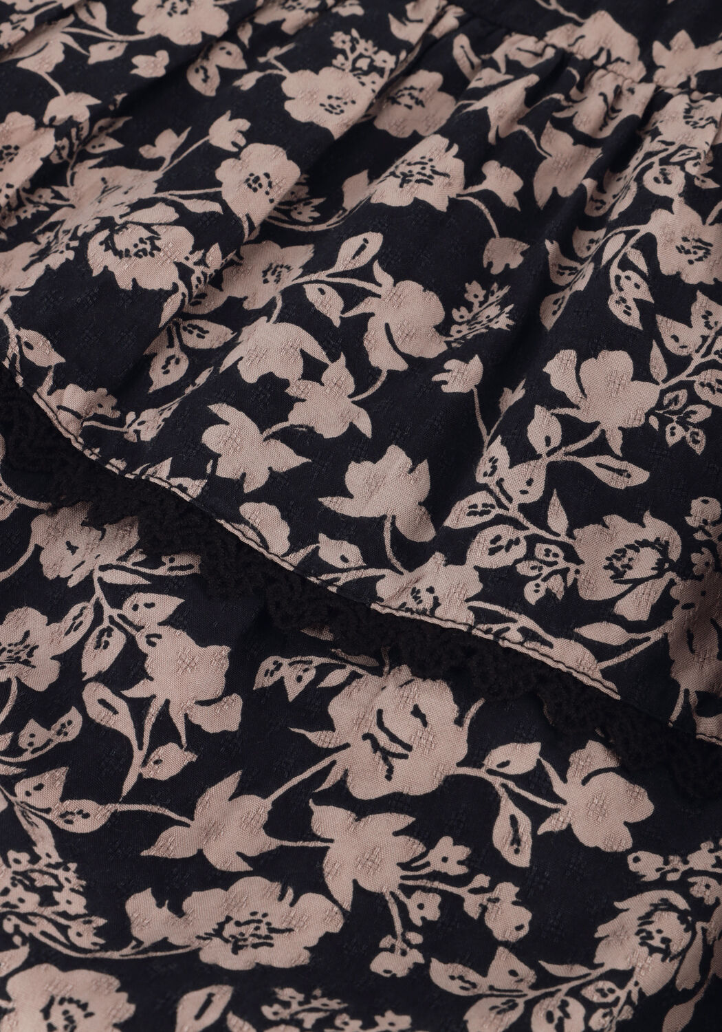 Schwarze Y.A.S. Minirock YASTILERA HW SMOCK SKIRT S. - large