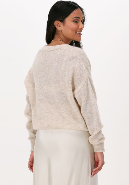 Beige SUMMUM Strickjacke CARDIGAN FEATHER LIGHT ALPACA - large
