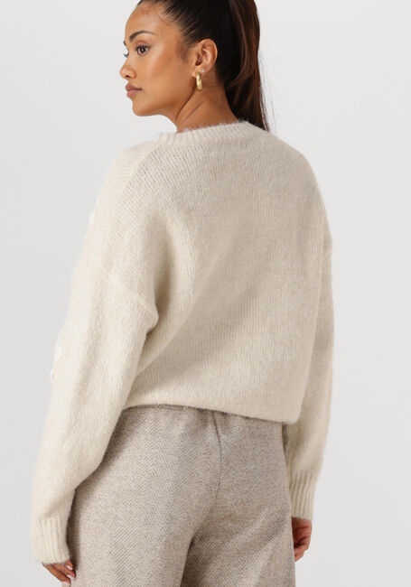 Weiße NUKUS Pullover CHIACA PULLOVER FLOWER - large