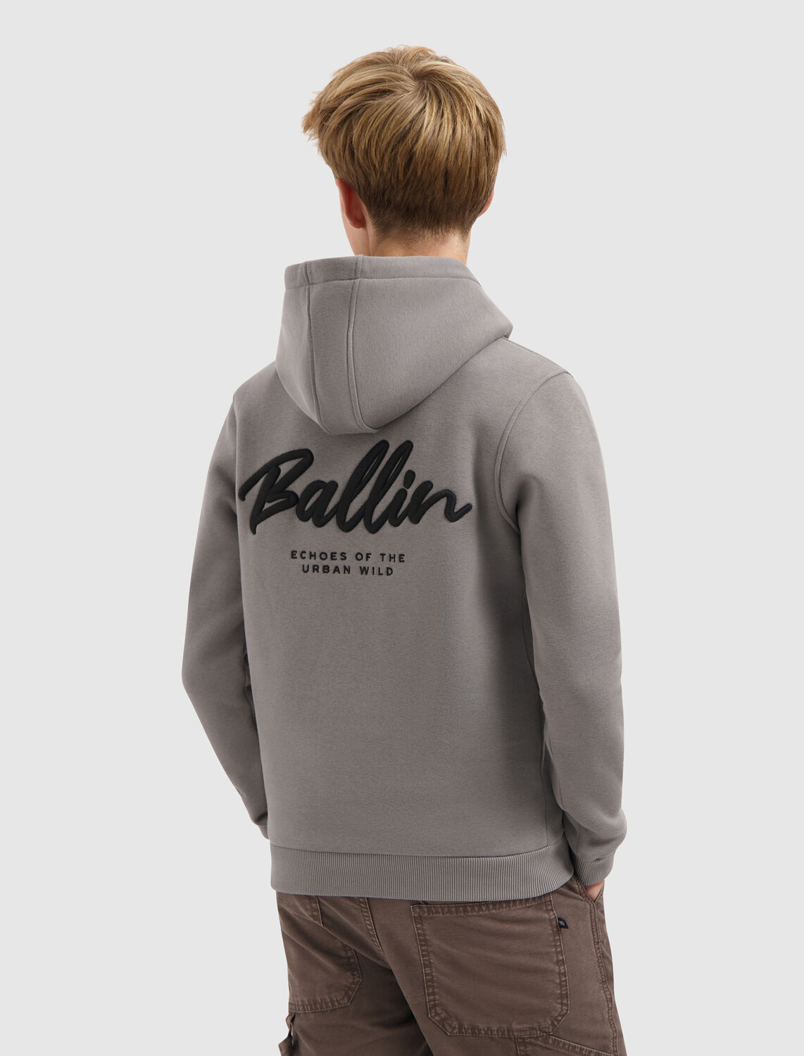 Khaki BALLIN Sweatshirt 037333 - large