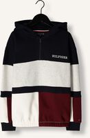 Blaue TOMMY HILFIGER Sweatshirt CLRBLOCK FLEECE ZIPUP HOODIE Blaue TOMMY HILFIGER Sweatshirt CLRBLOCK FLEECE ZIPUP HOODIE - medium