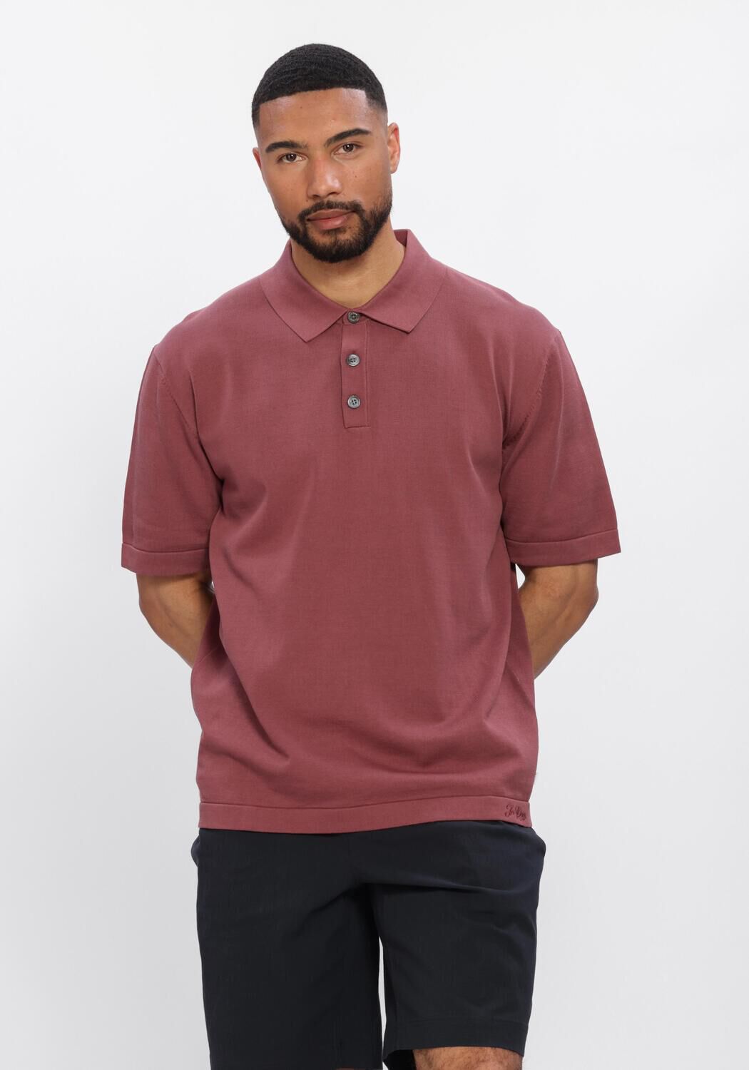 Bordeaux JC RAGS Polo-Shirt POLO SS ALVIE - large