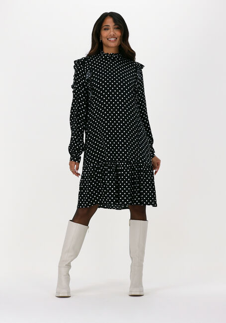 Schwarze Y.A.S. Midikleid YASDUBLIN LS DRESS - large