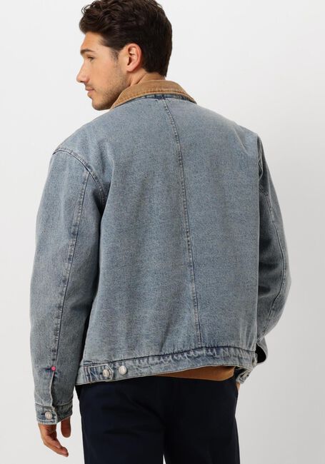 Blaue SCOTCH & SODA Jack CORD COLLAR INDIGO TEDDY JACKE - large