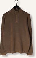 Braune GENTI Pullover TURTLE ZIP Braune GENTI Pullover TURTLE ZIP - medium