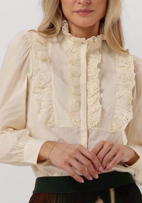 Ecru ANTIK BATIK Blusen CHARLOTTE BLOUSE - large